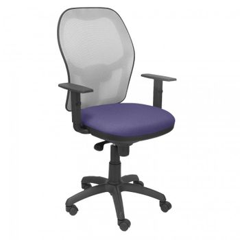 Piqueras y Crespo Jorquera Silla Malla Gris Asiento Bali Azul Claro