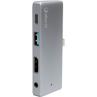 hub silverht 4 puertos usb 30 5 gbps logan go 4k hub hdmi 4k power delivery 100w