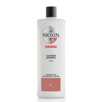nioxin 3-part system 4 cleanser shampoo for coloured hair with progressed thinning 1000ml