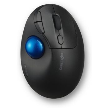 Ratón Kensington Pro Fit Ergo TB450 Trackball 1600DPI Wireless Bluetooth Negro/Azul