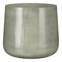 maceta de interior benson gris claro  h24xb26xl26cm