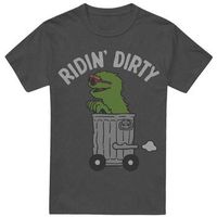 sesame street camiseta ridin dirty para mujer