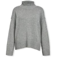 object jersey noos agnes lo knit - medium grey melange para mujer