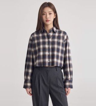 Bellerose para mujer. BW262413 C1435 Camisa Johan62 marino (XXS), Casual, Algodón, Manga larga