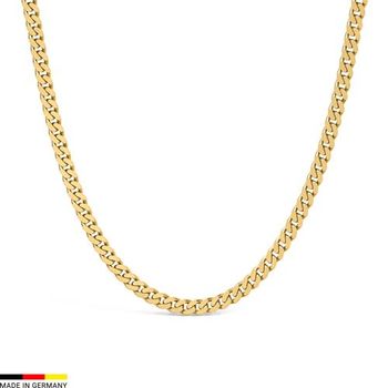 Cadena oro de oro de 14 quilates de espesor, 4,1 mm de ancho
