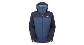 Chaqueta impermeable saltoro blue de mountain equipment para mujer