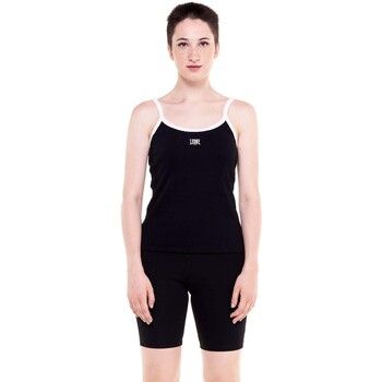 Leone 1947 Camiseta tirantes Woman Tank Black Boring para mujer