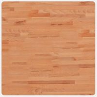 tablero de mesa  tablero escritorio cuadrado de madera maciza de haya 70x70x25 cm