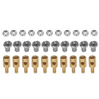 50pcs conectores de varilla de empuje ajustables de 21 mm con topes de enlace para aviones rc