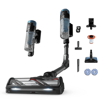 Rowenta X-Force Flex 14.80 de Rowenta, Aspiradora escoba sin cable, Hasta 240 airwatts, Autonomía de larga duración de 1 h y 30 min, Cabezal Aqua con tecnología Aerospin
