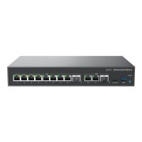 switch grandstream gcc6011 2 sfp 25gbps 10 gigabit ethernet 4 poe vpn firewall ip pbx