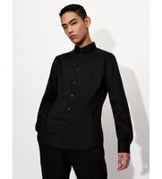 ax armani exchange para hombre 8nzc31zn28z1200 camisa sport negro xs casual fiesta algodon clasico manga larga
