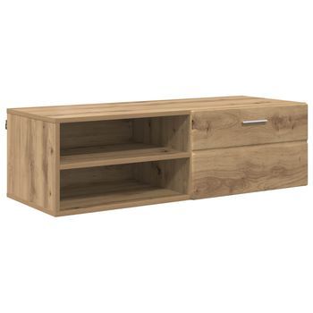 Armario De Madera 100,5 X 39 X 30 Cm Roble Artisan Vidaxl