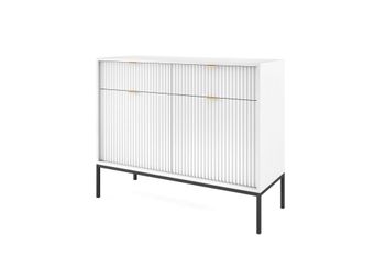 Aparador blanco 104 x 39 x 83 cm
