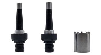 Kit de ejes de pedales look keo blade 56 mm negro