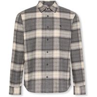 calvin klein jeans camisa manga larga ls brushed plaid eas para hombre