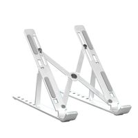 sanda - soporte para computadora portatil de metal plegable y altura ajustable