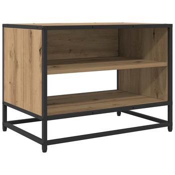 Unidades De Tv | Mueble De Salón | Gabinete De Tv Roble Artesanal 61 X 40 X 46 Cm