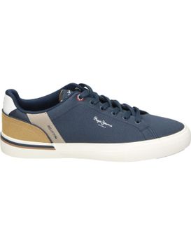Zapatillas Pepe Jeans Pms300013-594 Azul Marinas Para Hombre 40