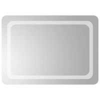 espejo de bano con led 50x70 cm vidaxl