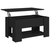 mesa de centro elevable diseno moderno y contemporaneo 79 x 49 x 41 cm madera de ingenieria negra dec039749