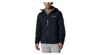 chaqueta impermeable columbia ampli dry ii negra
