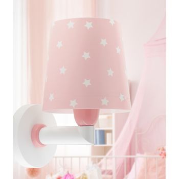 Aplique De Pared Star Light Estrella Rosa