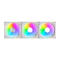 refrigeracion aire darkflash 120mm gauss g24 3in1 argb blanco magnetico