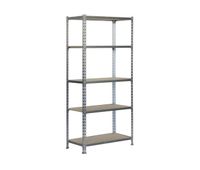 estanteria simon rack maderclick 5400 750 kg metal madera 5 estantes aglomerado 180 x 90 x 40 cm