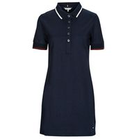 tommy hilfiger vestido reg split glb stp polo drs ss para mujer