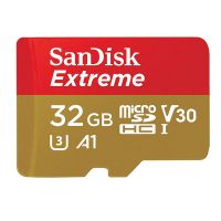 sandisk extreme microsdxc 32gb clase 10 uhs-i  adaptador
