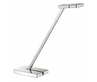 lrmpara de mesa led lincoln plateada