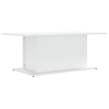 Mesa De Centro 102x55,5x40 Cm Madera - Blanco