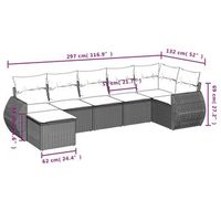 conjunto de cojines para jardin incluye almohadas juego de siete piezas