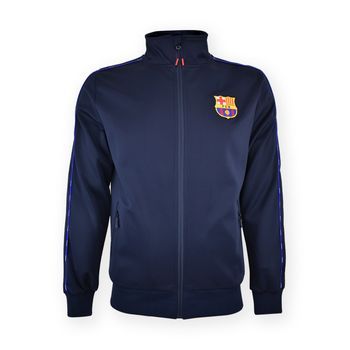 Chaqueta Fc Barcelona Adulto Navy Lines