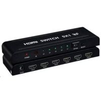 conmutador hdmi premiumcord 5 entradas 1 salida con control remoto