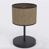 lampara de mesa nar marron