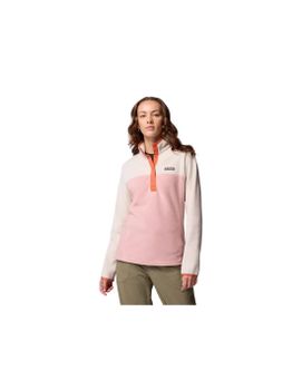 Forro polar Montaña Columbia Benton Springs™ 1/2 Snap Pull Over II Mujer Rojo