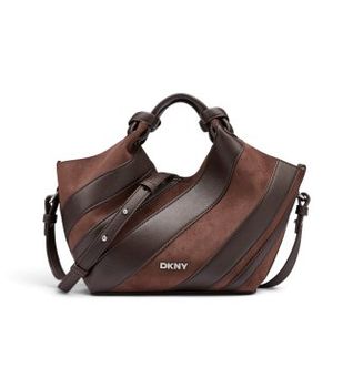 DKNY para mujer. R63EMM60 Bolso Paula Pequeño marrón (OSFA), Casual, Poliuretano
