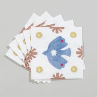 pack de 20 servilletas de papel con motivos multicolores