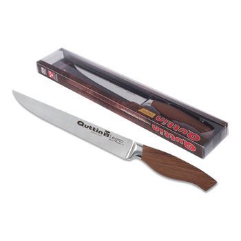 Cuchillo Para Carne Quttin Legno Acero Inoxidable (20 Cm)