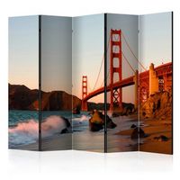 biombo - golden gate bridge - sunset san francisco ii 225x172 cm