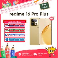 realme 16 pro plus 5g version global del smartphone 7 generacion camara de 200mp bateria de mah pantalla amoled curva de 120hz