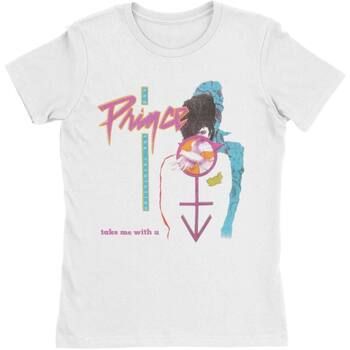 Prince Camiseta manga larga Take Me With U para mujer