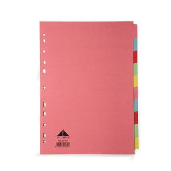 Initiative Manilla Divider A4 10pt Clrd