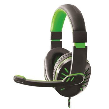 Auriculares Esperanza Egh330g inalámbricos Bluetooth para llamadas y música con micrófono blanco