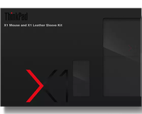 lenovo kit de mouse x1 funda de cuero x1 para thinkpad