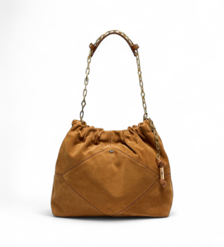 BA&SH para mujer. 2H24CFMS Bolso de CueroJune marrón (OSFA), Casual, Piel
