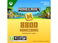 xbox series x s  one windows minecraft 8800 minecoins para android ios nintendo pc codigo de descarga juego base no incluido