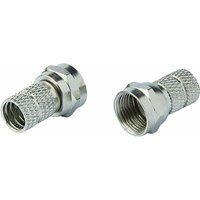 essentials csatpl15 twist f plug adapters gold